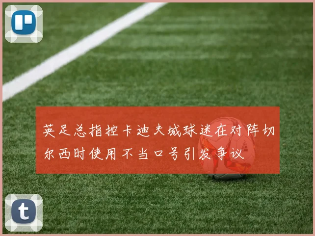 英足总指控卡迪夫城球迷在对阵切尔西时使用不当口号引发争议
